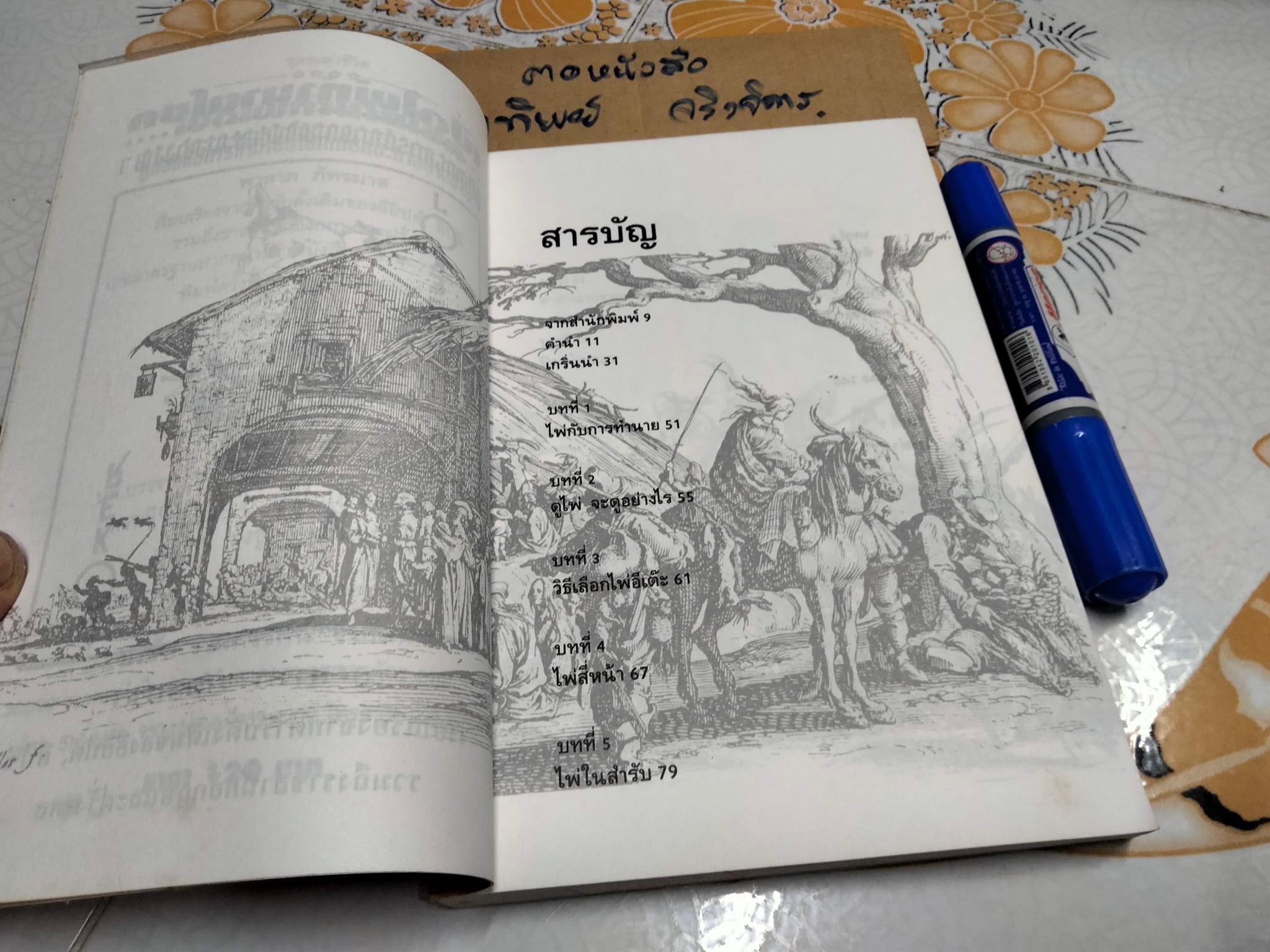 เปิดไพ่ทำนายโชค - พาลาภ ภัทรมาศ เรียบเรียง **สินค้าหมด**