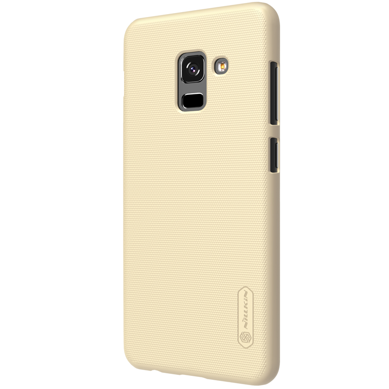 เคส Samsung Galaxy A8+ 2018 #เคสฝาหลัง NILLKIN รุ่น Super Frosted Shield คุณภาพดีราคาเบาๆสบายกระเป๋า
