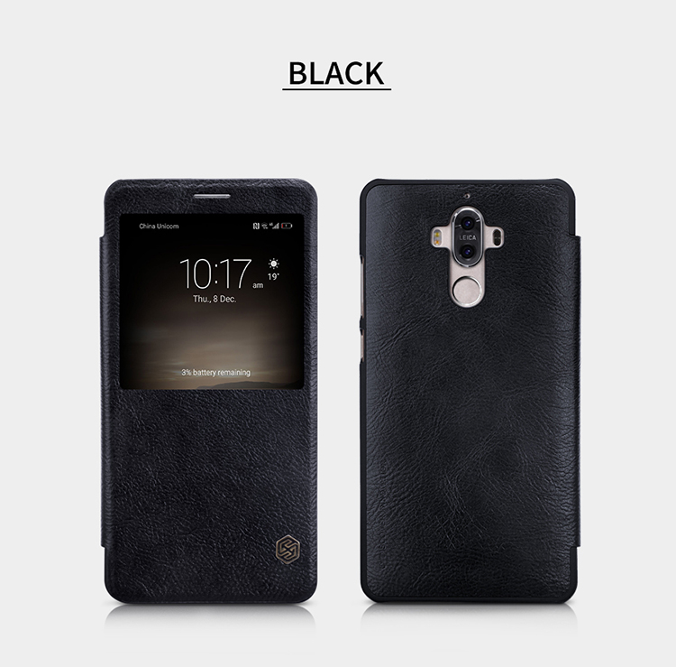 Case Huawei Mate 9 NILLKIN Qin Series มีช่องวิว เคสหนัง PU แท้