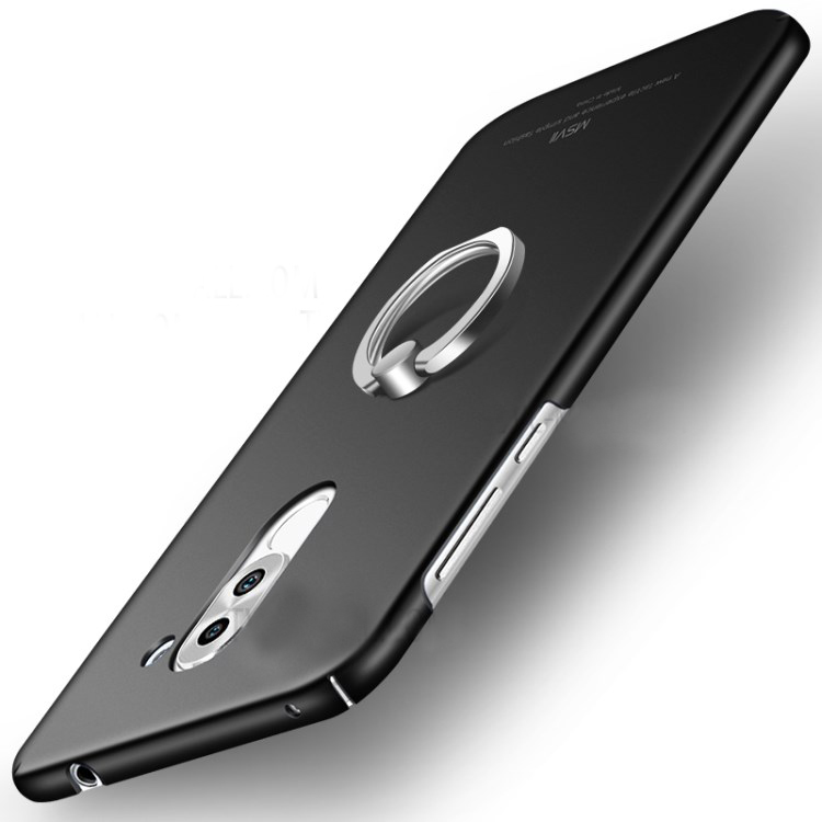 เคส Huawei GR5 2017 แบบฝาหลังพลาสติกแข็งคุณภาพสูง MSVII มีแหวนสวมนิ้ว