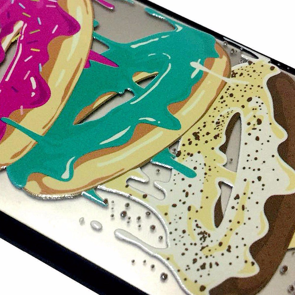 Case Samsung Galaxy A8 2018 #เคสฝาหลังนิ่มพิมพ์ลายนูน Rubberized Embossed Soft TPU