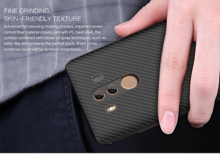 เคส Huawei Mate 10 Pro #เคสฝาหลังแข็ง NILLKIN แท้ Synthetic Fiber Hard Case
