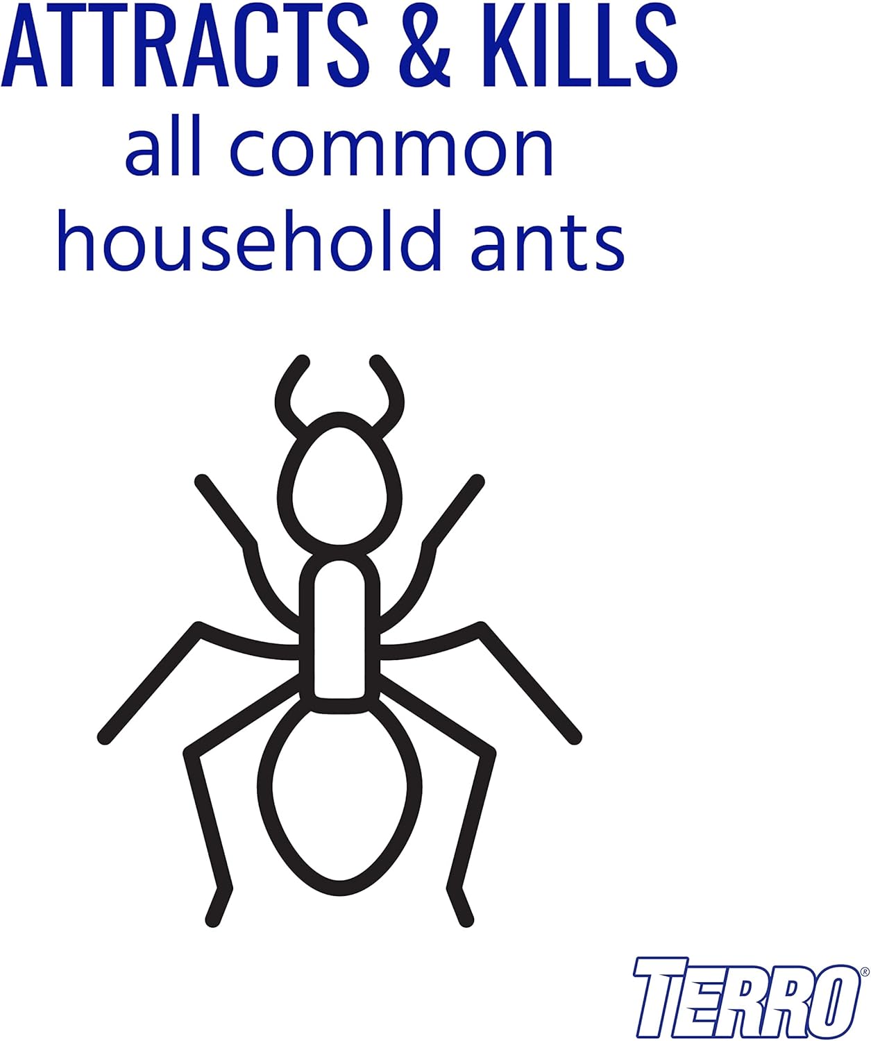 TERRO® T1813 Outdoor Liquid Ant Bait Stakes 8 Bait Stakes ผลิตภัณฑ์กำจัดมด เหยื่อมด