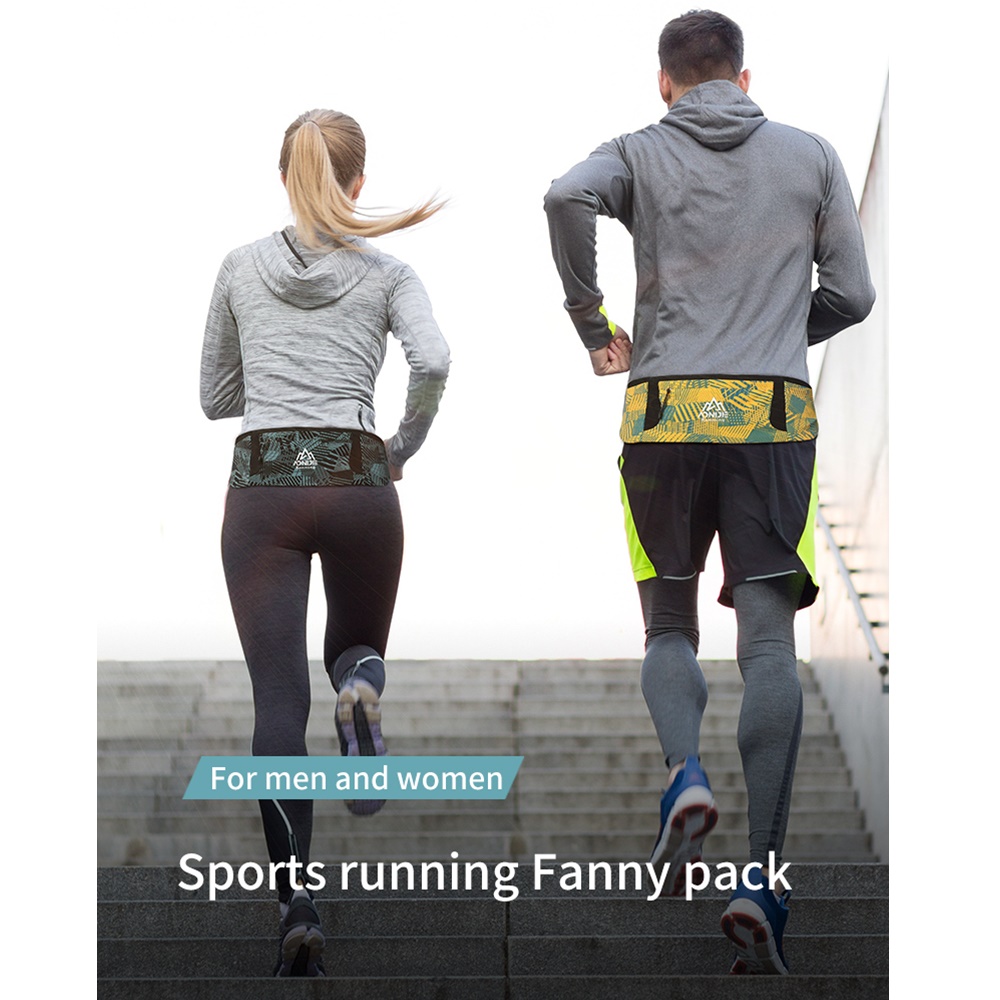 กระเป๋าคาดเอววิ่ง AONIJIE SPORT WAIST BAG ทรงสปสปอร์ตดีไซน์ไม่เหมือนใคร (A28)