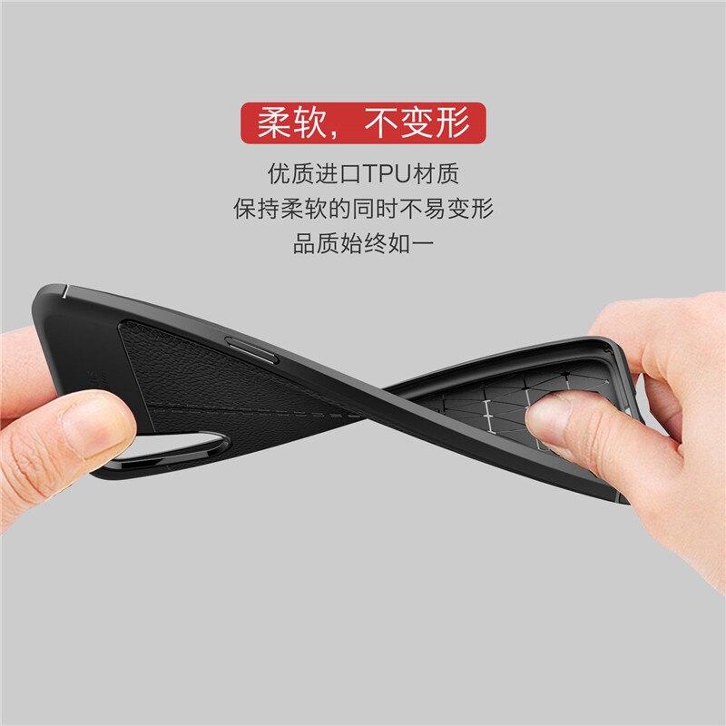 เคส Vivo S1 #เคสฝาหลัง TPU ผิวลิ้นจี่ช่วยป้องกันลายนิ้วมือและกันลื่นได้ดี