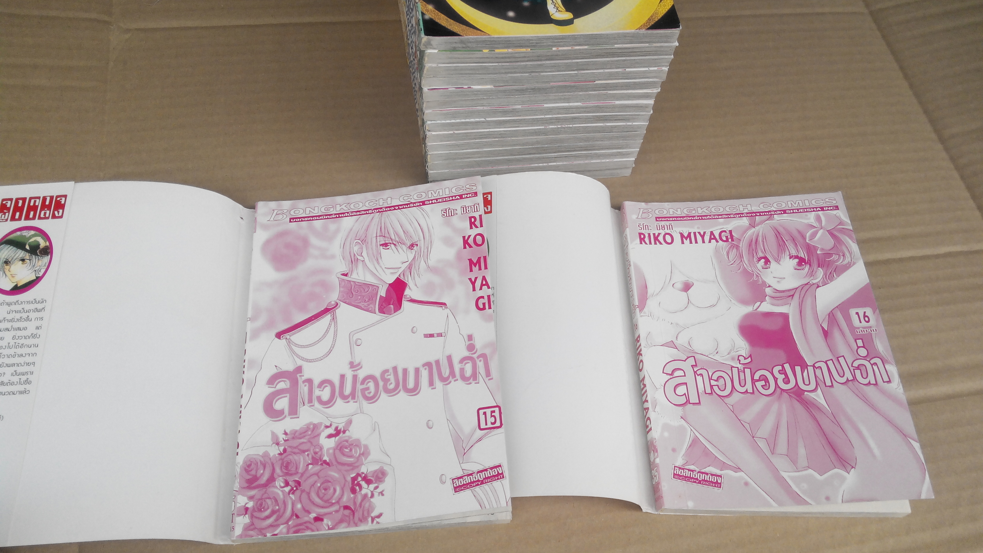 สาวน้อยบานฉ่ำ 16 เล่มจบ (Riko Miyagi) **สินค้าหมด**