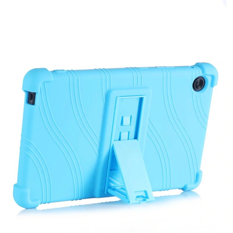 เคส Huawei MatePad T8 8 นิ้ว #เคสฝาหลังซิลิโคนนิ่มมีขาตั้ง Soft Silicone Case Back Cover with Stand