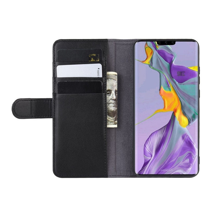 Case Huawei Mate 30 Pro #เคสสไตล์กระเป๋าสตางค์รูปแบบหนังแยกมีช่องเสียบบัตรคุณภาพดี
