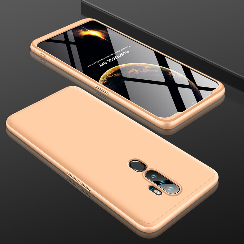 เคส OPPO A9 (2020)/A5 (2020) #เคสฝาหลังพลาสติกแข็ง Detachable All-wrapped Matte แยกชิ้นได้
