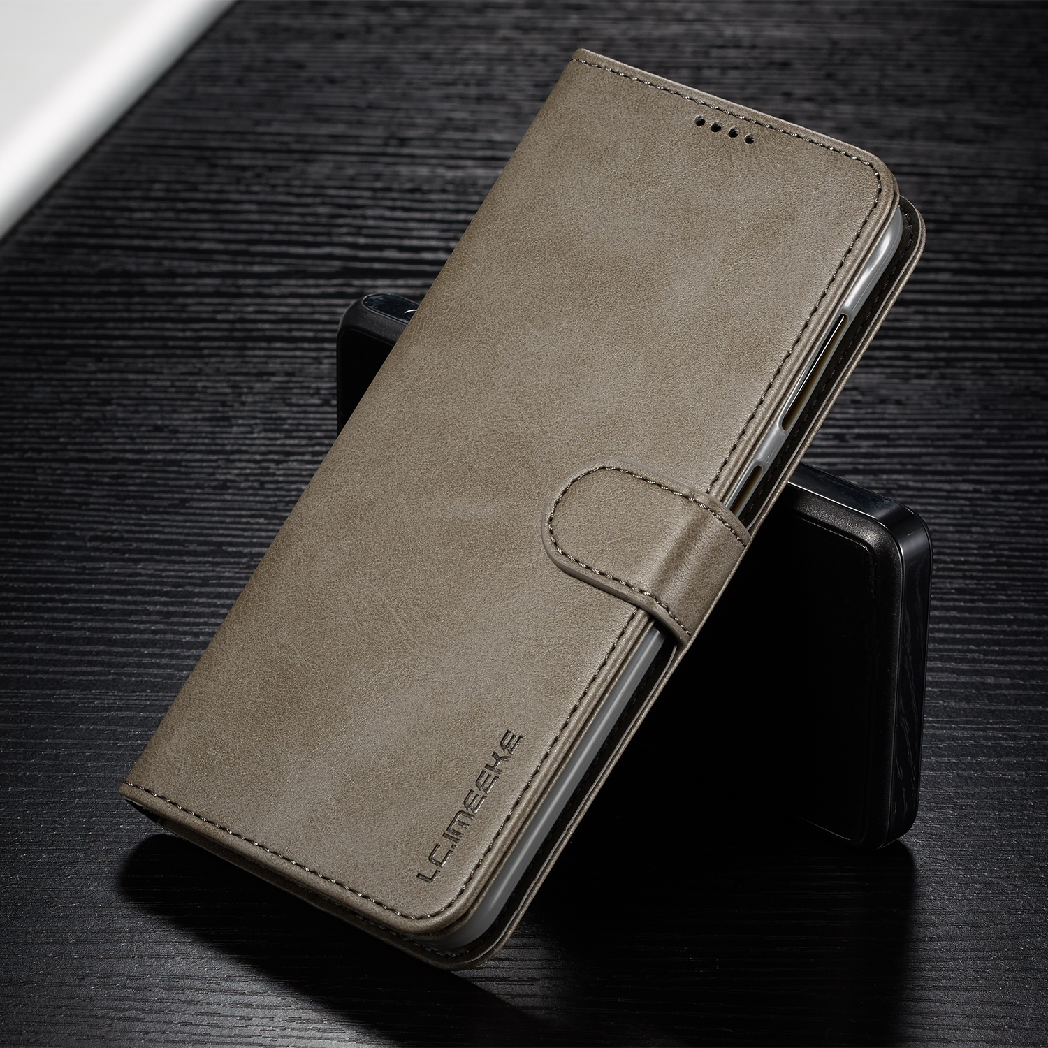 เคส Samsung Galaxy A30/A20 #เคสฝาพับ LC.IMEEKE หนัง PU แบบกระเป๋าสตางค์ เคสคุณภาพดีราคาถูก