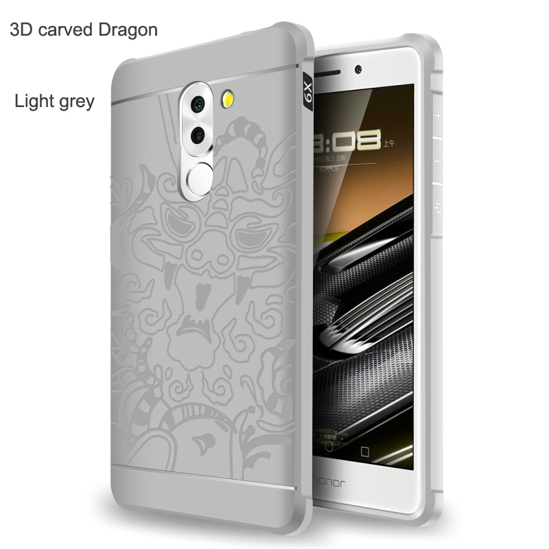 เคส Huawei GR5 2017 เคสฝาหลัง TPU ลายมังกร