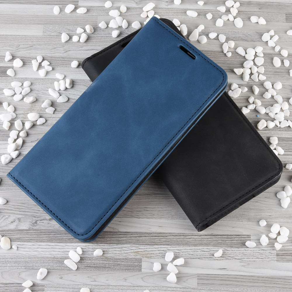 Case Samsung Galaxy A50 / A50s / A30s #เคสฝาพับหนัง PU สไตล์กระเป๋าสตางค์ Auto-absorbed PU Leather Wallet