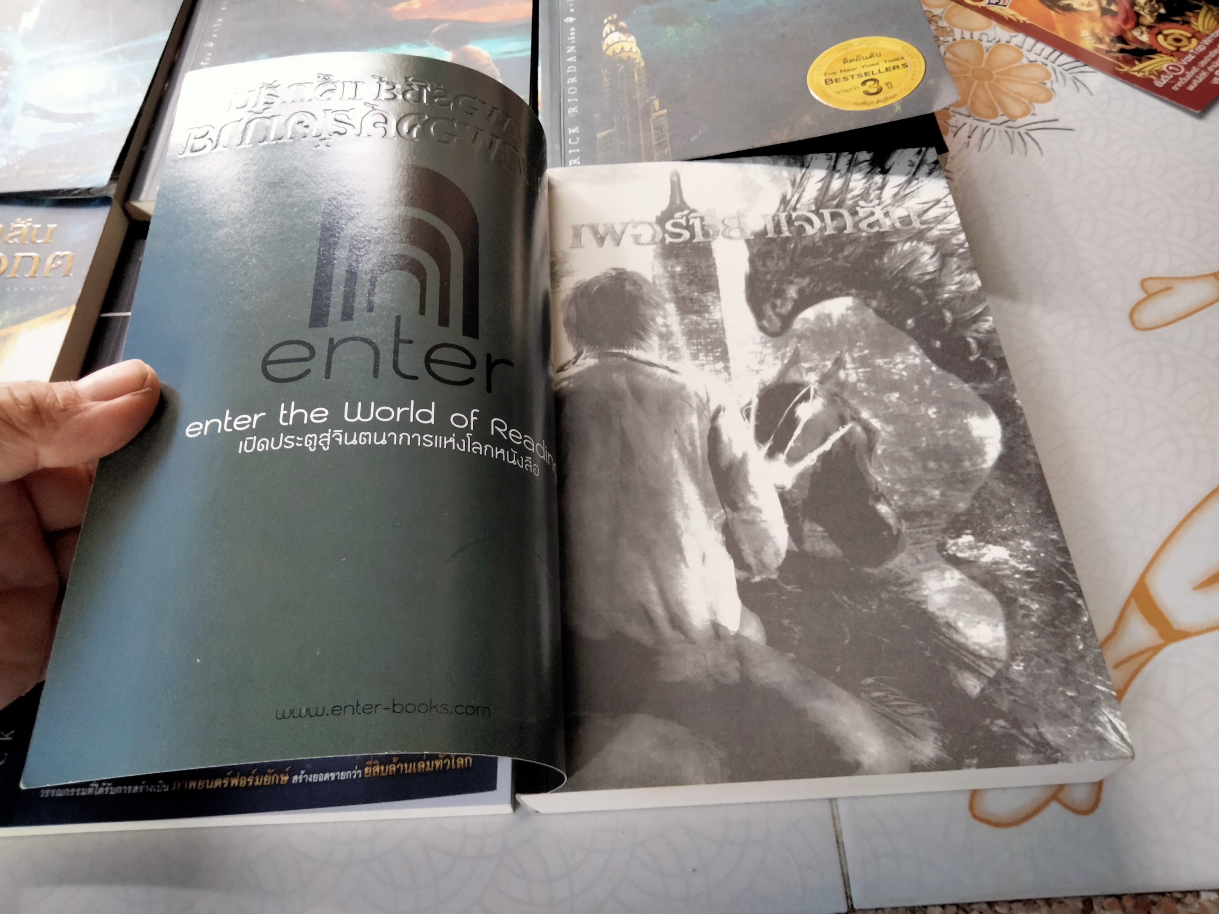 นิยายแฟนตาซี ชุดเพอร์ซี่ย์ แจ็กสัน + The Heroes of Olympus (มีไม่ครบขาด 3 เล่ม)