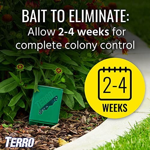 (Pre Order) TERRO® T1812 Outdoor Liquid Ant Bait Stakes 8 Bait Stakes ผลิตภัณฑ์กำจัดมด