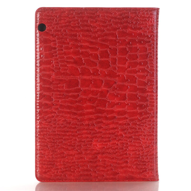 Case Huawei MediaPad T3 10 #เคสฝาพับแบบกระเป๋าสตางค์ลายผิวหนังจระเข้ Crocodile Texture