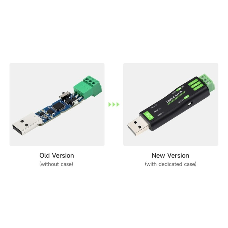 USB to CAN รุ่น A ตัวแปลงอะแดปเตอร์ Fast Speed การสื่อสาร Bus Adapter
