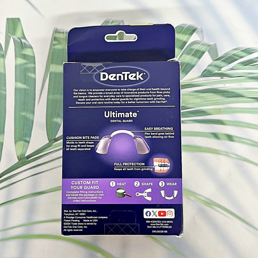 DenTek® Ultimate Dental Guard for Nighttime Teeth Grinding (Bruxism) 1 Dental Guard ฟันยาง ลดการกรน ยืดหยุ่นตามรูปฟัน