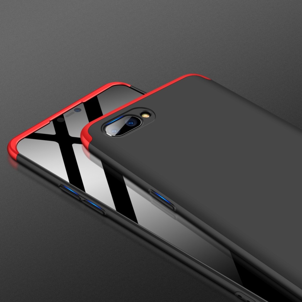 Case OPPO A3s #เคสฝาหลังพลาสติกแข็ง GKK Detachable All-wrapped Matte แยกชิ้นได้ (สินค้าพร้อมส่ง)