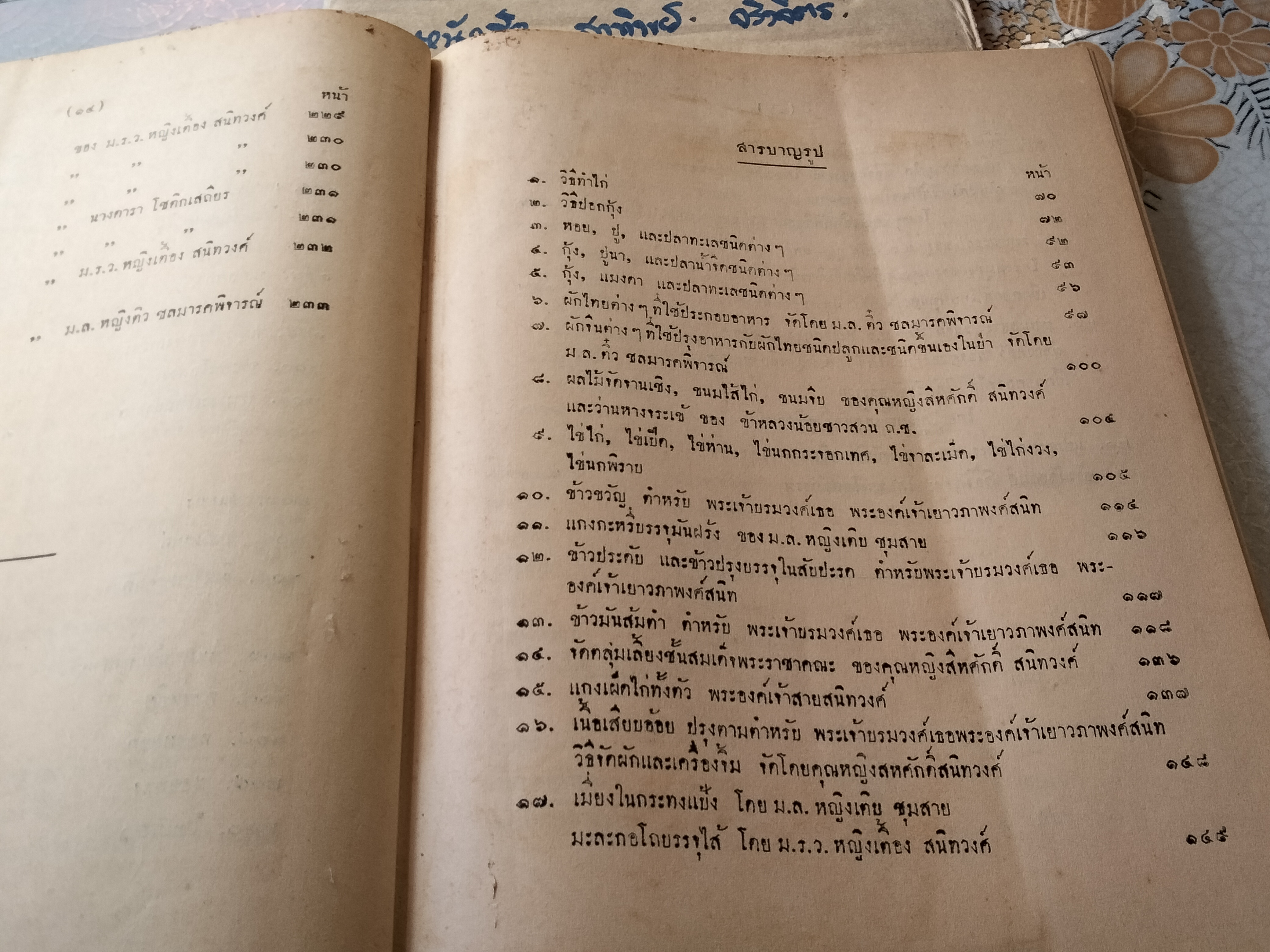 ตำหรับสายเยาวภา ของสายปัญญาสมาคม บอกวิธีการปรุงอาหารคาวหวาน มีภาพประกอบ พิมพ์ครั้งที่ 4/2498 **สินค้าหมด**