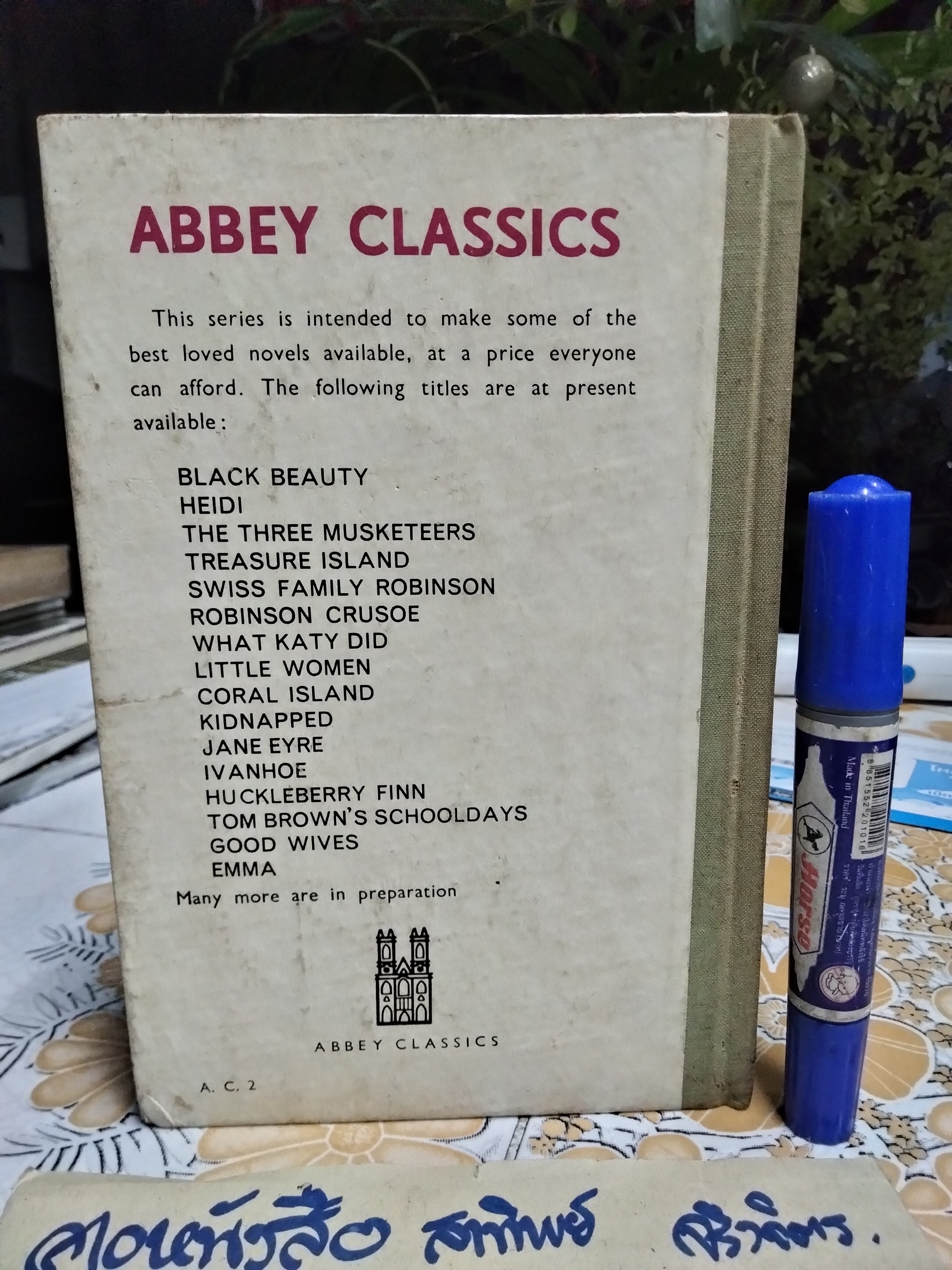 HEIDI โดย JOHANNA SPYRI - ABBEY CLASSICS, vintage