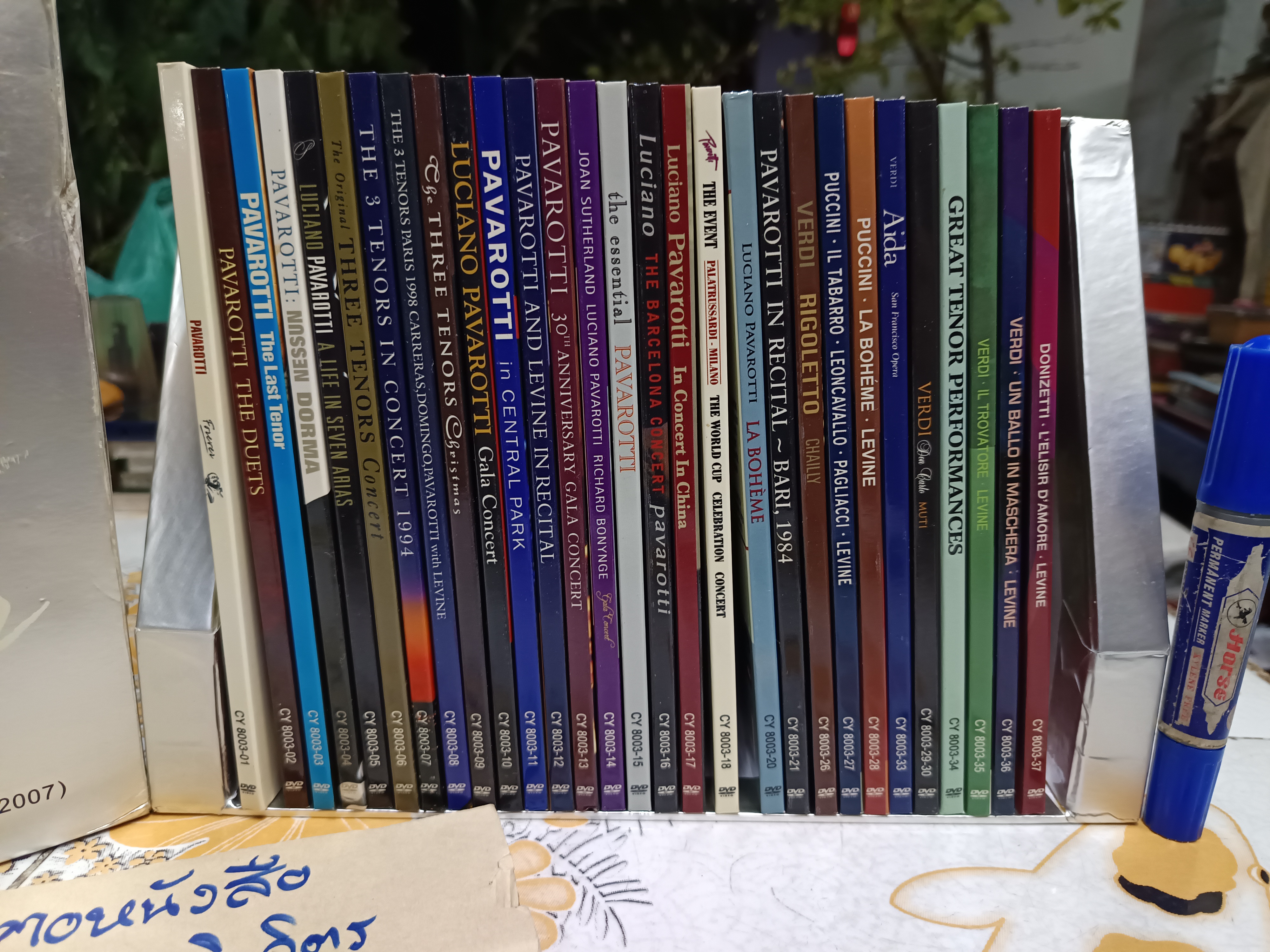 Pavarotti (1935-2007) , DECCA Box Set (Silver) , DVD 32 แผ่น (มีแค่ 28 แผ่น) ลูซิอาโน ปาวารอตตี (Luciano Pavarotti)