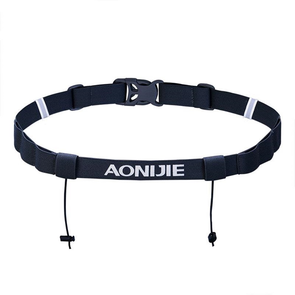 เข็มขัดติดเบอร์วิ่ง พร้อมช่องใส่ Energy Gel (BIB Number Holder) (HH4)