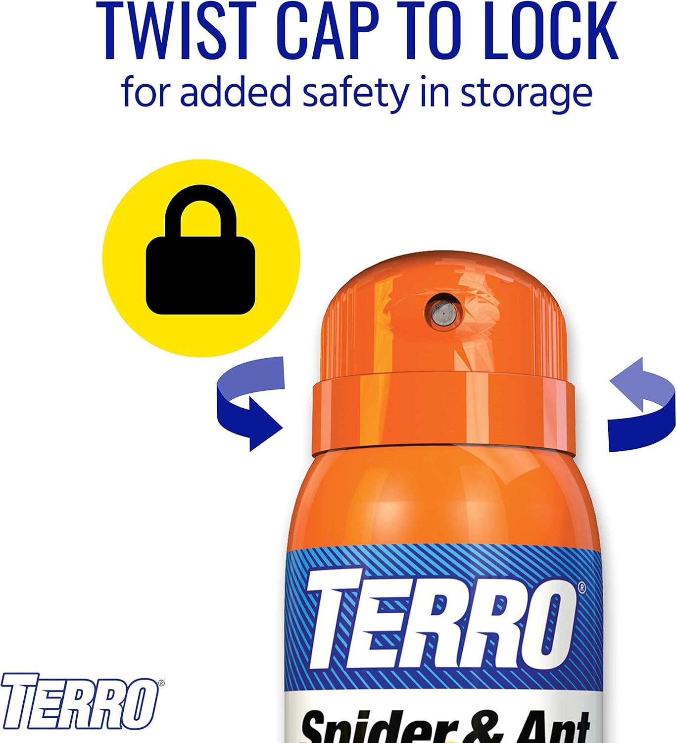 TERRO® T2302-6 Spider Killer Spray 453gสเปรย์กำจัดแมงมุม และแมลง