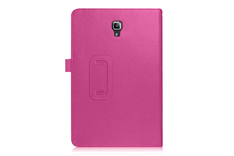 เคส Samsung Galaxy Tab S4 10.5นิ้ว T830/T835 #เคสฝาพับหนัง PU ผิวลิ้นจี่ Litchi Skin Leather Case