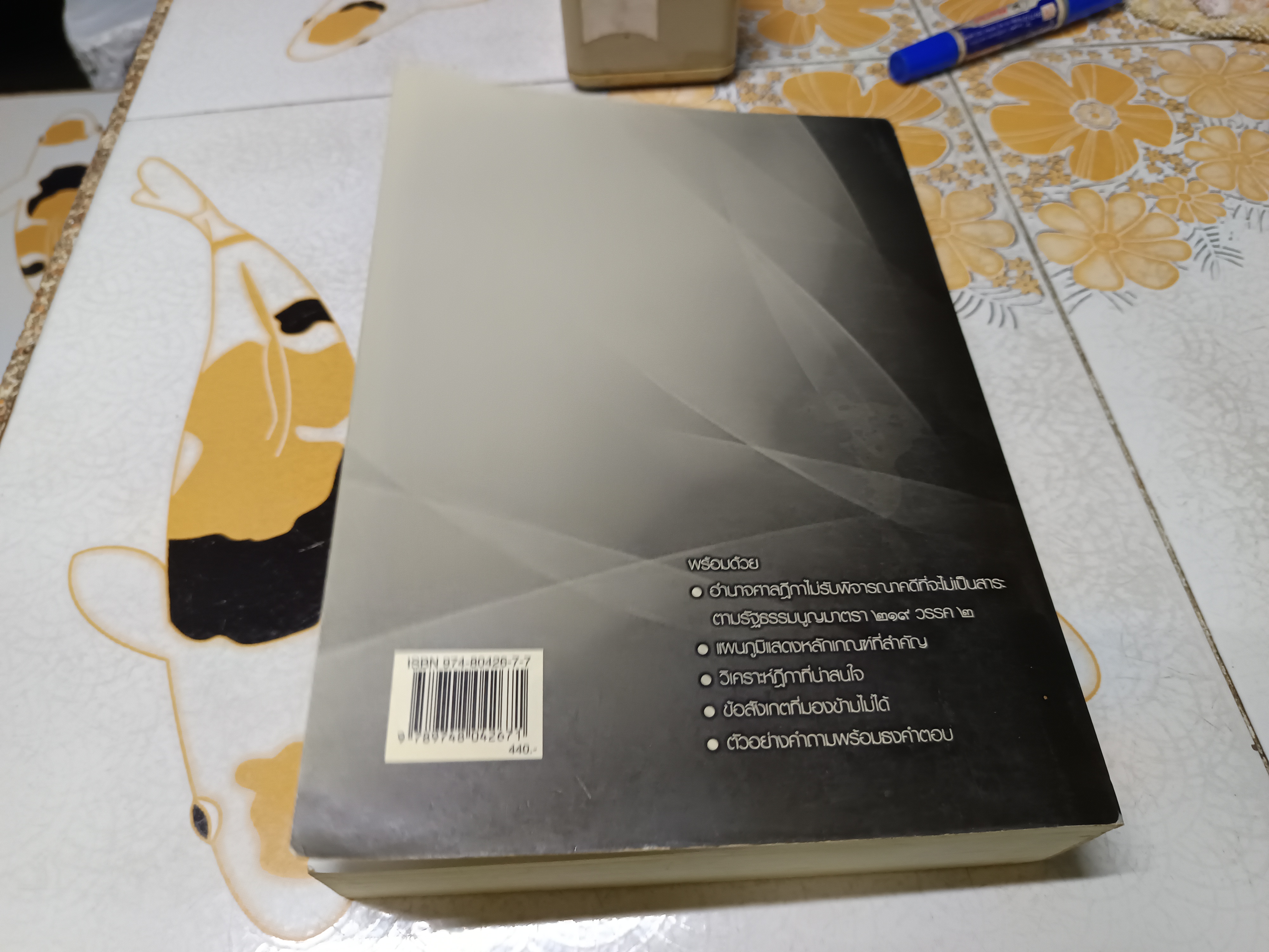 คำอธิบายประมวลกฎหมายวิธีพิจารณาความอาญา ภาค 3-4 เล่ม 2 โดย ธานิศ เกศวพิทักษ์ พิมพ์ครั้งที่ 6/2551