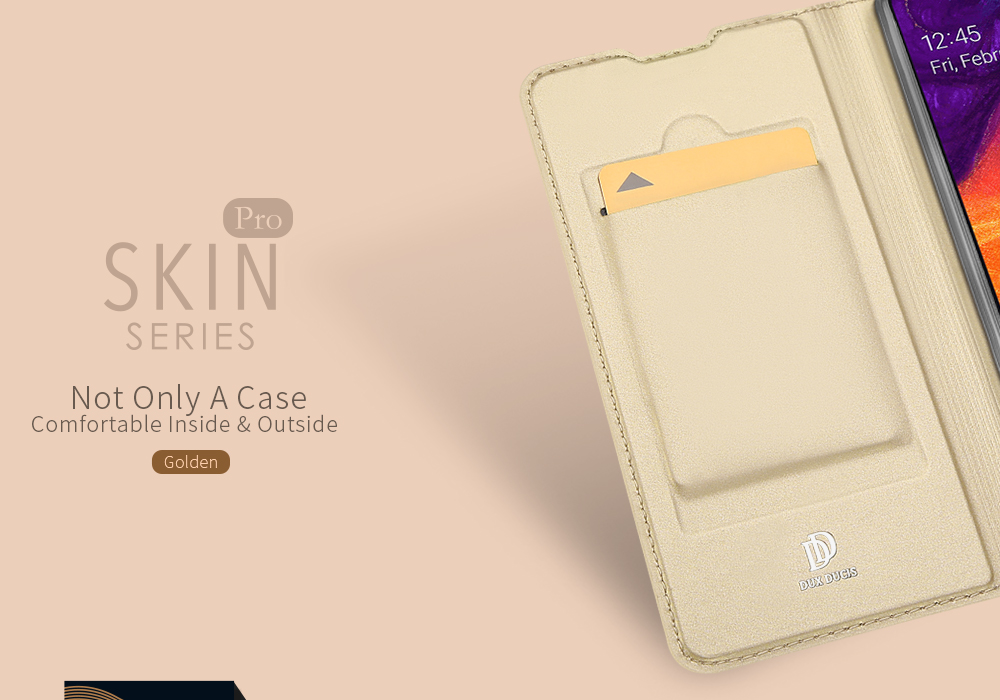 Case Samsung Galaxy A50 / A50s / A30s #เคสฝาพับ DUX DUCIS Skin Pro Series คุณภาพดีราคาเบาๆสบายกระเป๋า