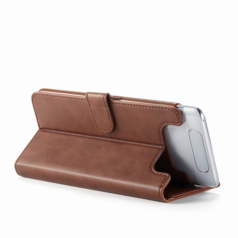 Case Samsung Galaxy A80 #เคสฝาพับหนัง PU LC.IMEEKE คุณภาพดีสไตล์กระเป๋าสตางค์พร้อมช่องใส่การ์ด