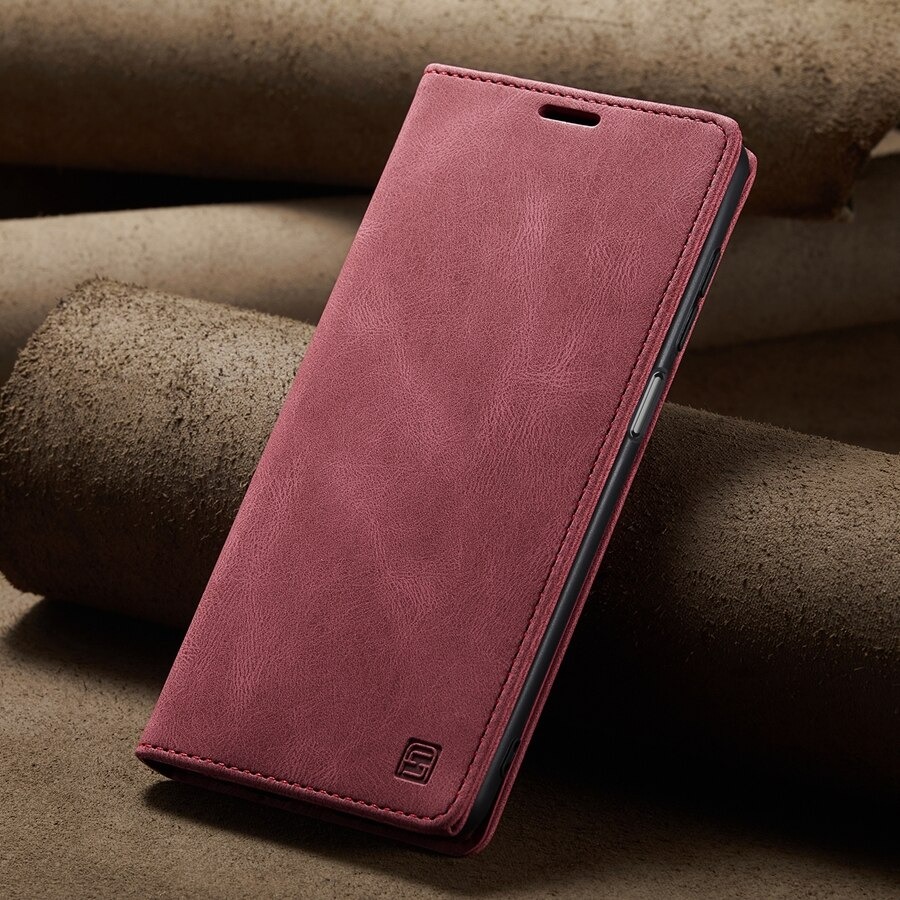 เคส Samsung Galaxy S20+ #เคสฝาพับหนัง PU แบบกระเป๋าสตางค์ AUTSPACE Series RFID Blocking Retro Matte Leather Wallet