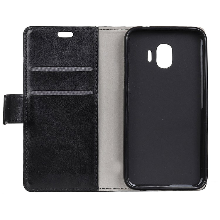 Case Samsung Galaxy J2 Pro 2018 #เคสฝาพับแบบกระเป๋าสตางค์หนัง PU มีช่องเสียบบัตร