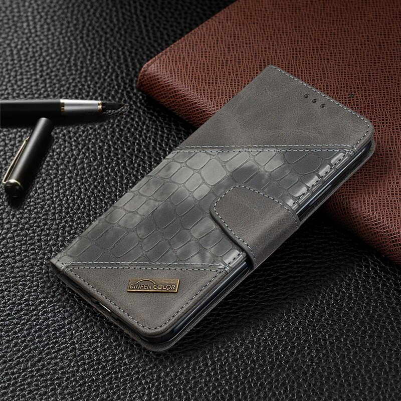 เคส Samsung Galaxy A53 5G #เคสฝาพับหนัง PU ลายนูนมีช่องเสียบบัตร Luxury Crocodile Texture Wallet Emboss Leather Stand Phone Case