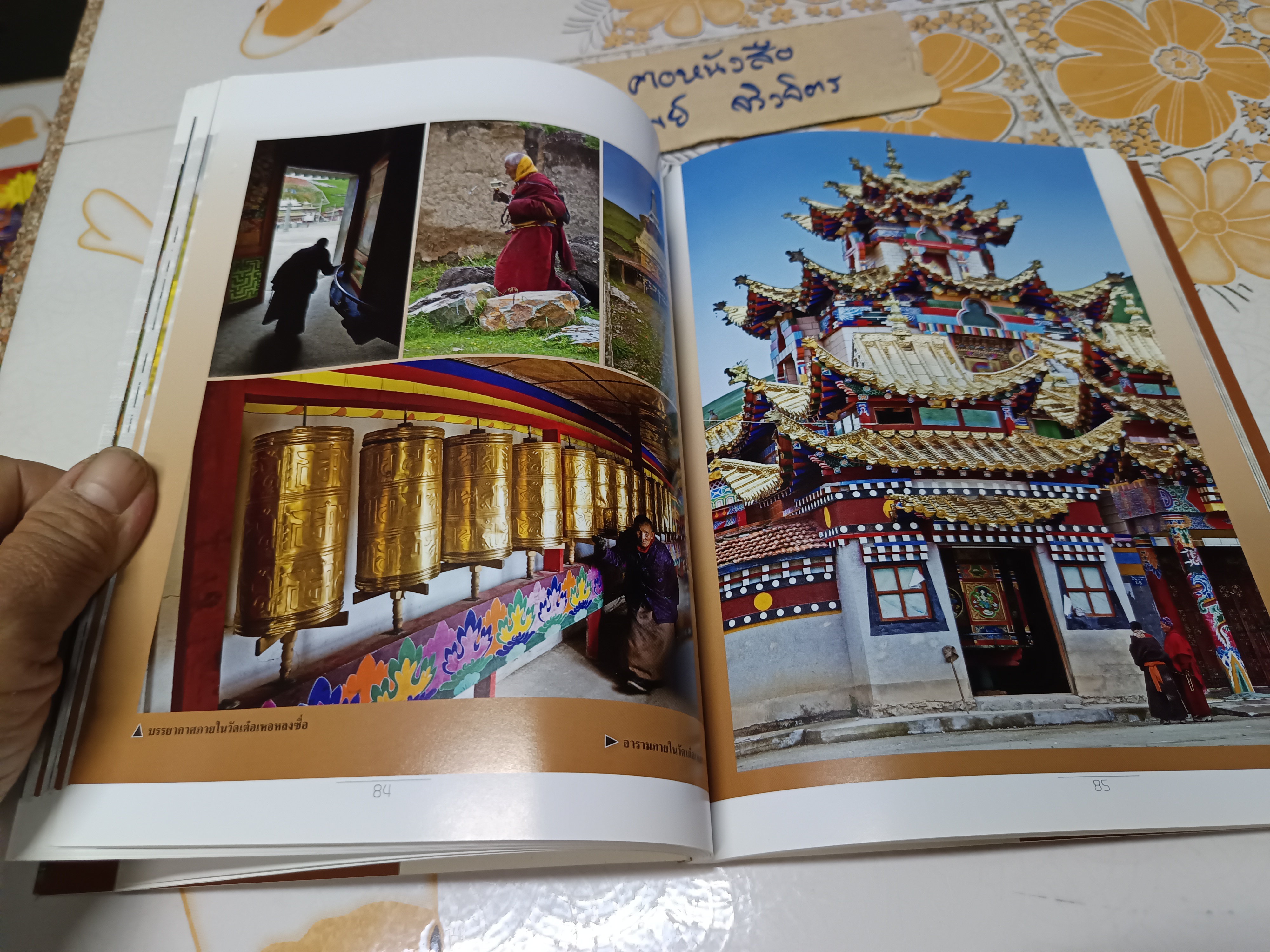 ทิเบตในฝัน อัศจรรย์เหนือหลังคาโลก นพ. พันธ์ศักดิ์ ศุกระฤกษ์ เขียน ไพศาล เจริญจรัสกุล ภาพ