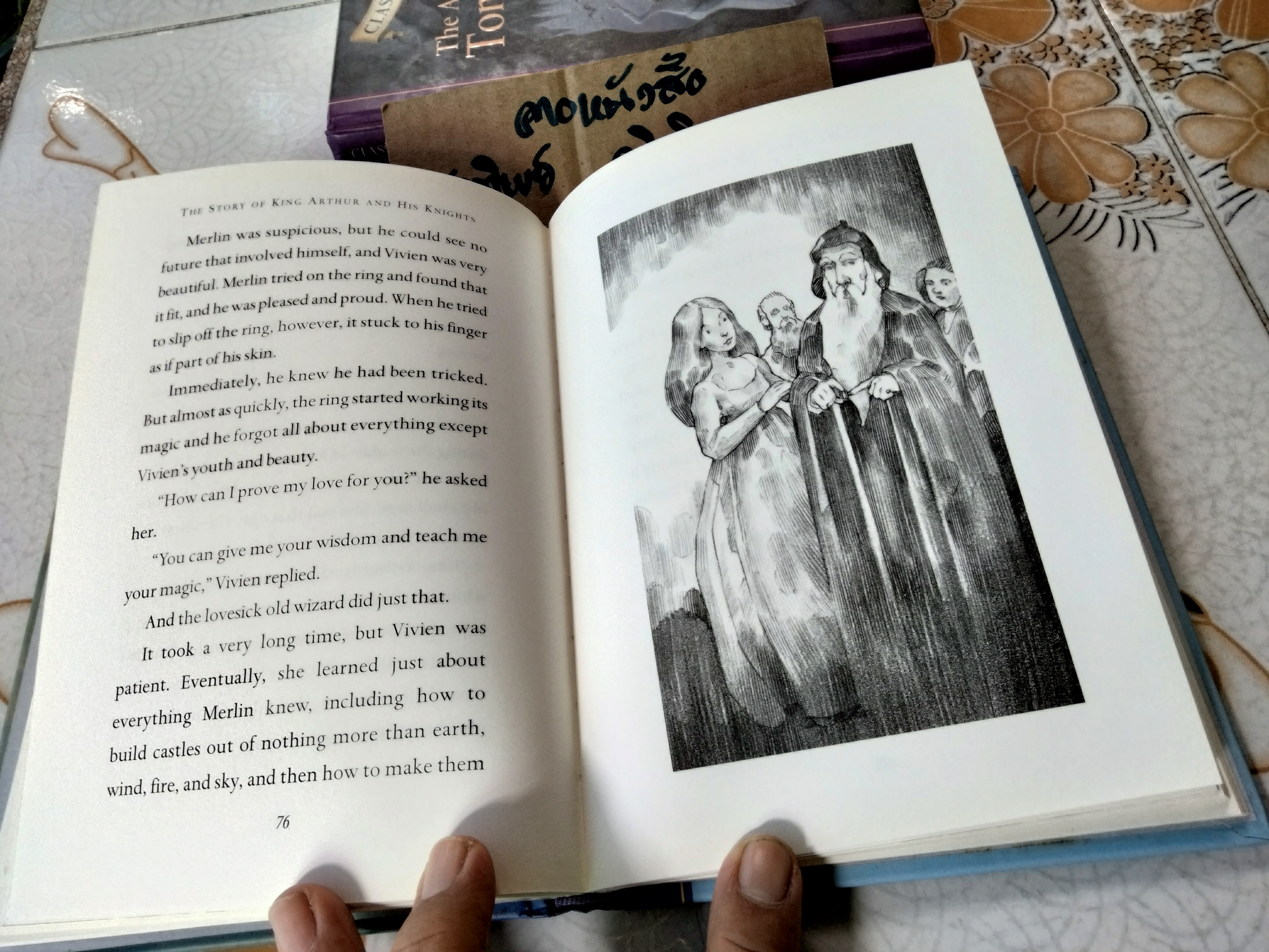 The story of King Arthur and His Knights นิยายภาษาอังกฤษ ชุด Classic Starts (ปกแข็ง)