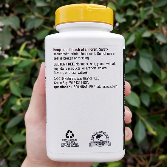 (Pre Order) Nature's Way® Buffered C-500 mg 250 Capsules วิตามินซี สูตรบัฟเฟอร์ ไม่เป็นกรด