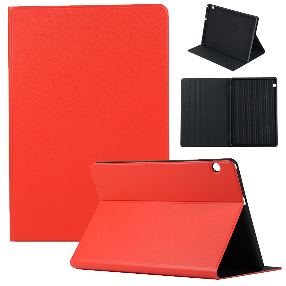 เคส Huawei MediaPad T5 10 #เคสฝาพับหนัง PU+TPU พับตั้งได้ PU Leather Protection Case with Stand