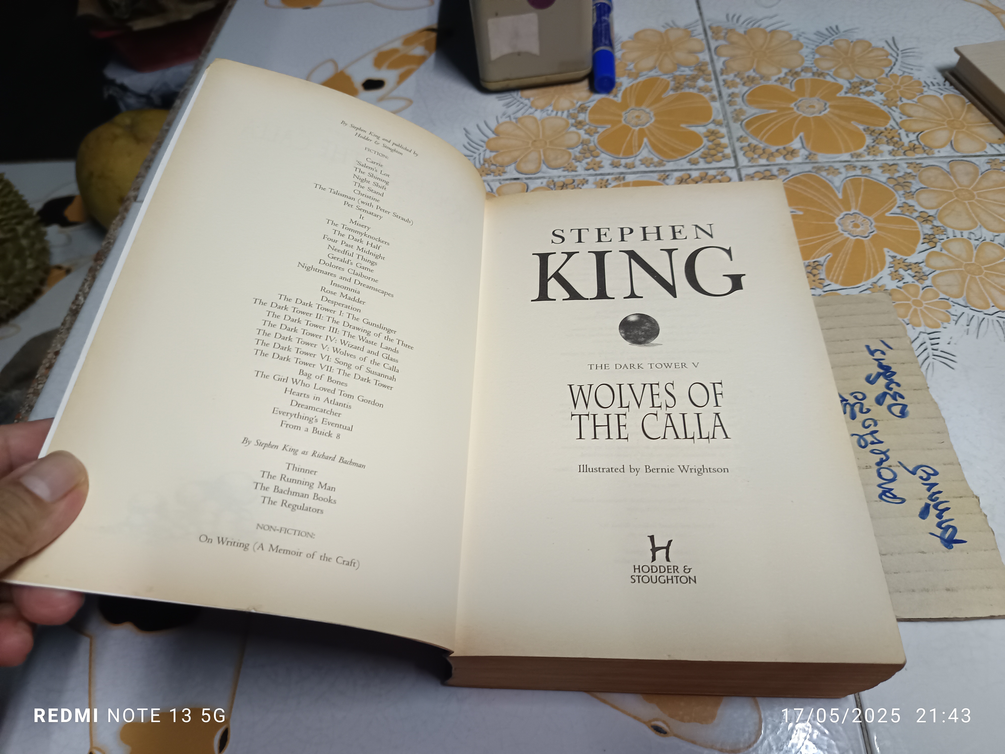Wolves of the Calla : The Dark Tower V By Stephen King ,2005 **สินค้าหมด**