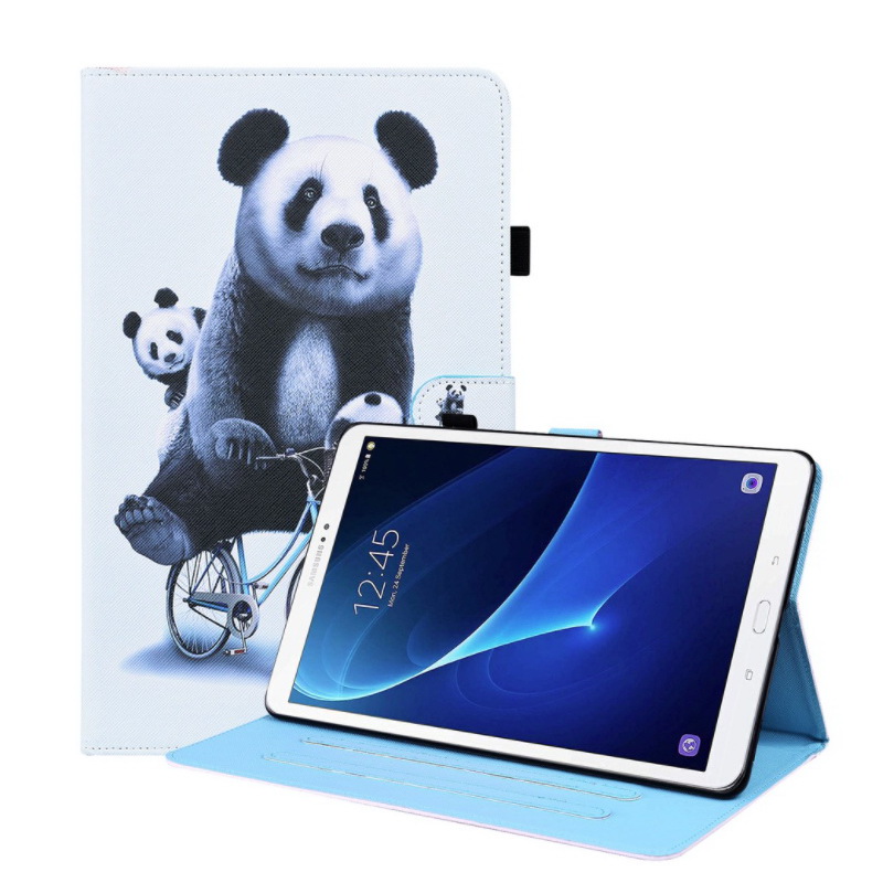 Case Samsung Galaxy Tab S7 SM-T870 SM-T875 #เคสฝาพับหนัง PU พิมพ์ลาย Pattern Printing Stand Leather