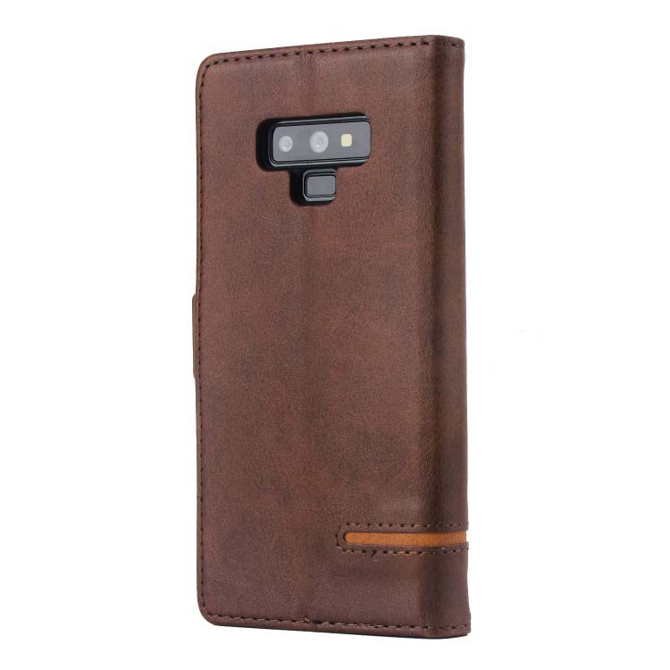 Case Samsung Galaxy Note 9 N960 #เคสฝาพับหนัง PU มีช่องใส่บัตร Business Style Protective Shell