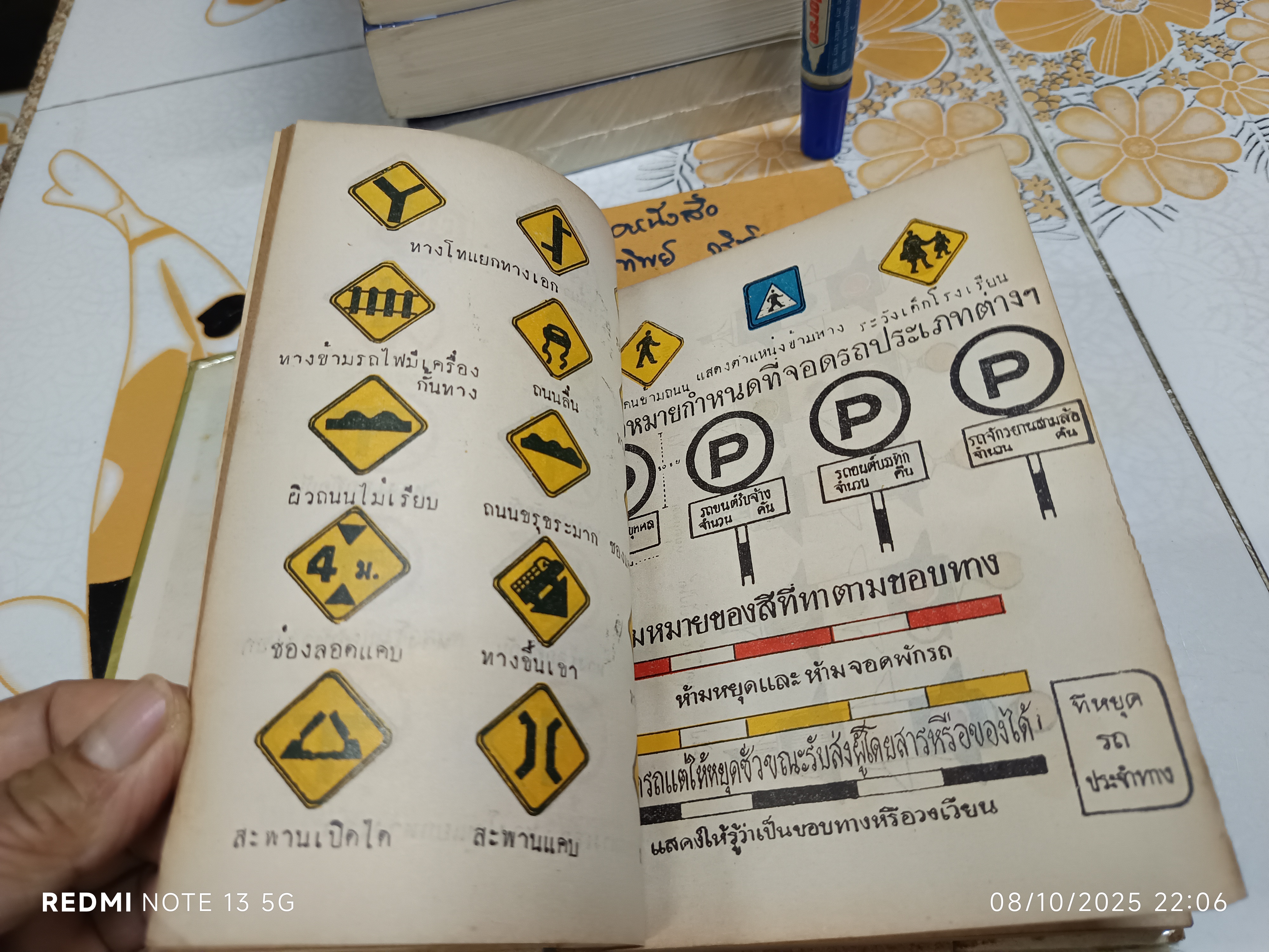 วิธีแก้เครื่องยนต์และกฎจราจร ฉบับสมบูรณ์ รวบรวมโดย ส. ประสิทธิผล สำนักพิมพ์พิทยาคาร พ.ศ 2521