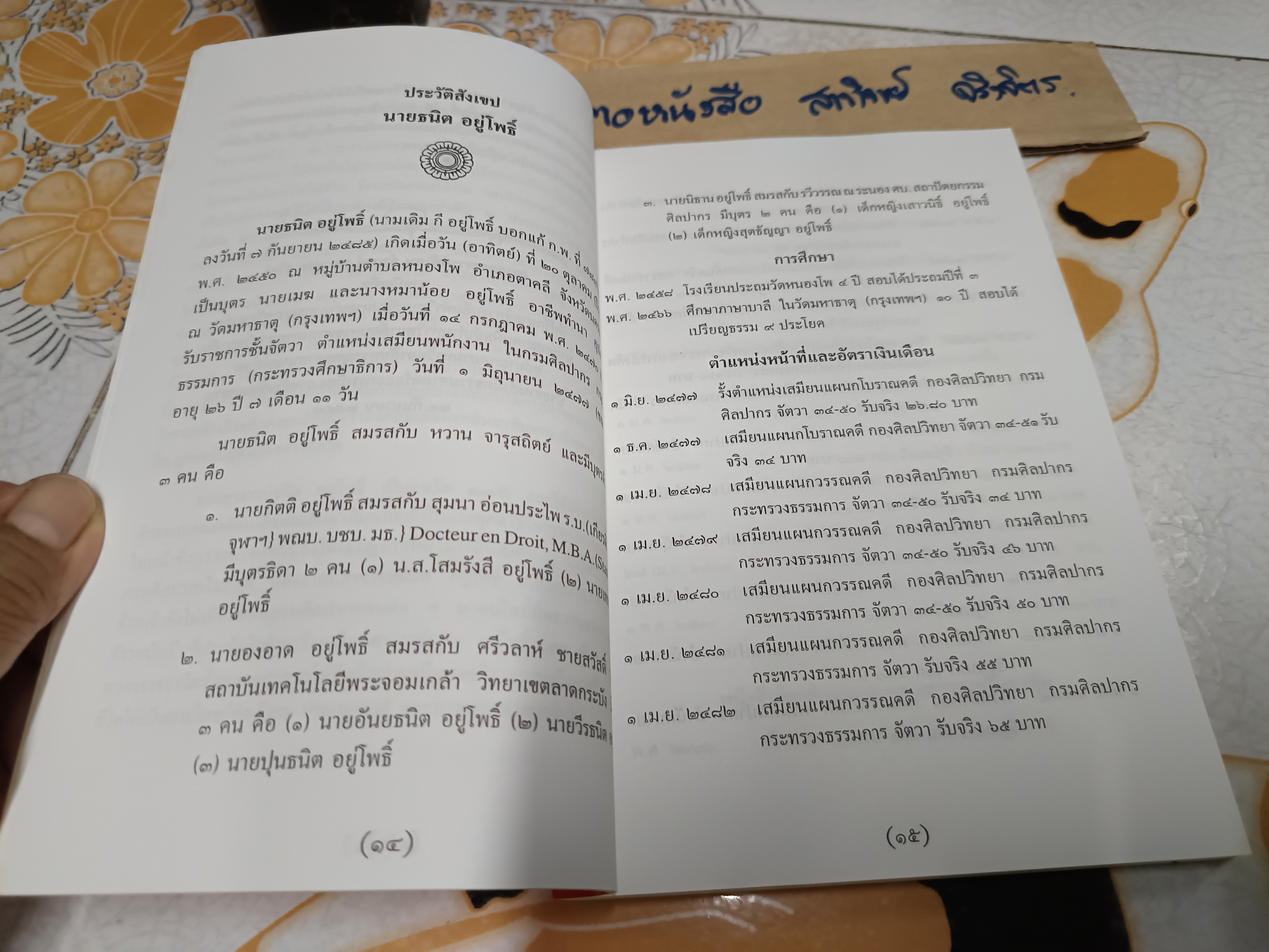 วิปัสสนาภาวนา - ธนิต อยู่โพธิ์ ธรรมบรรณาการ ในการพระราชทานเพลิงศพ นายธนิต อยู่โพธิ์ **สินค้าหมด**