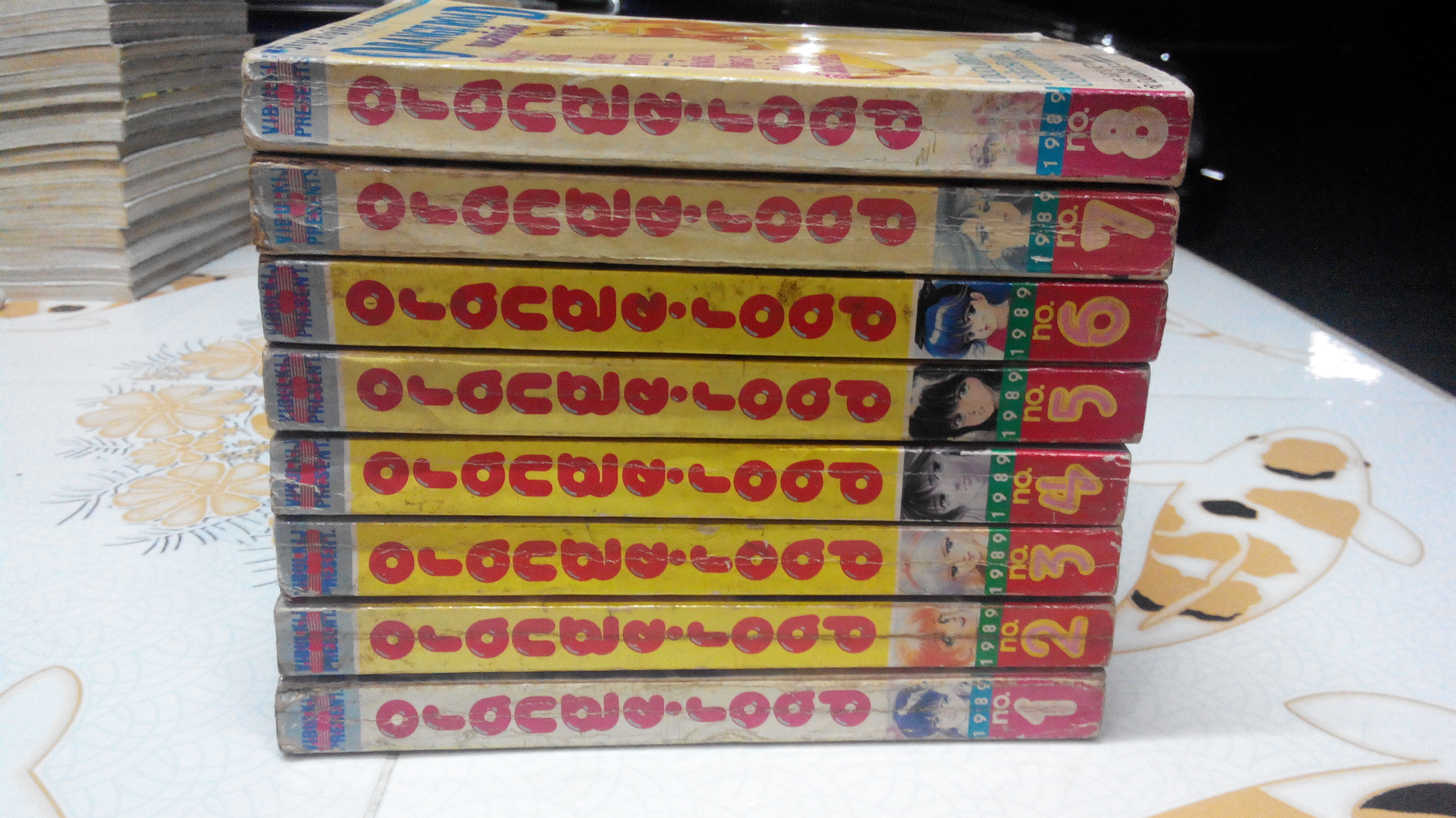 Orange Road ถนนสายนี้เปรี้ยว (8 เล่มจบ) ผลงาน MATSUMOTO IZUMI สนพ.วิบูลย์กิจ ฉบับพิมพ์ครั้งที่ 2 **สินค้าหมด**