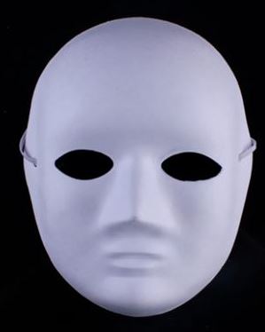 หน้ากากจีน ชุดแพคเกจพิเศษ+สีอะครีลิค+สีฟรุ้งฟริ้ง+จานใส่สี