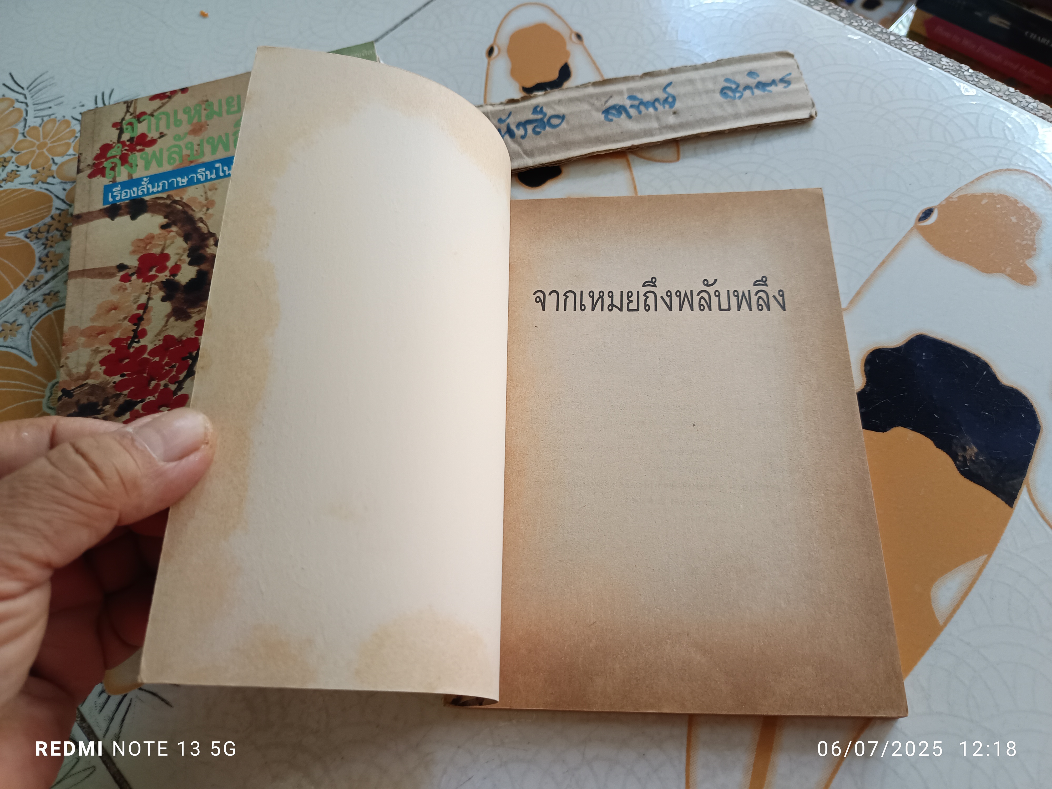 จากเหมยถึงพลับพลึง รวมเรื่องสั้นนักเขียนจีนในไทย ชุดที่ 3