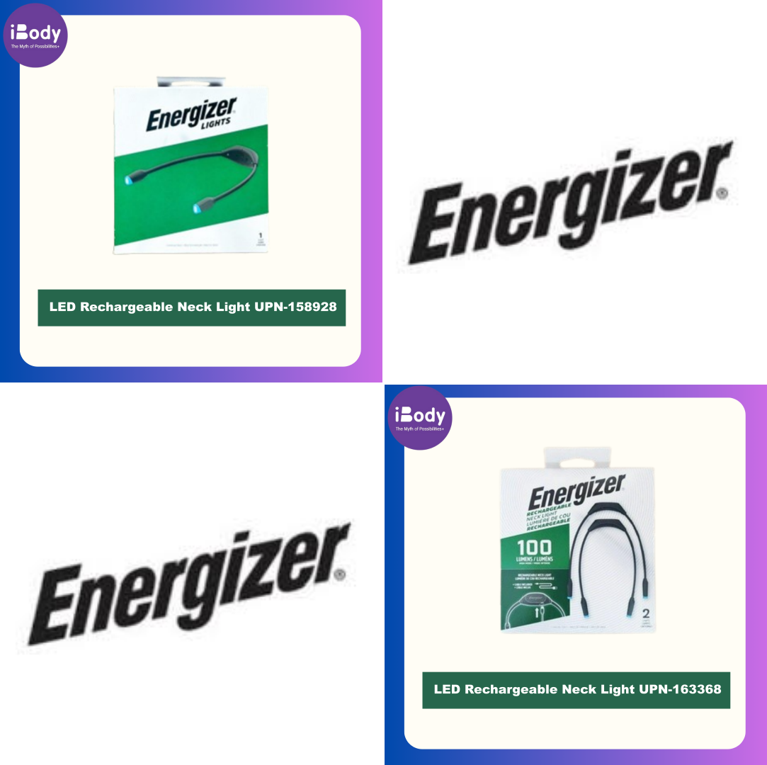 ENERGIZER® LED Rechargeable Neck Light ไฟ LED แบบคล้องคอ แบบชาร์จได้ ใส่วิ่งได้ ไฟฉาย ไฟอ่านหนังสือ
