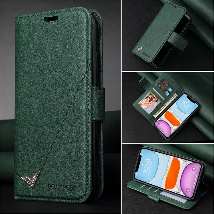 Case iPhone 13 Pro Max #เคสฝาพับแบบกระเป๋าสตางค์หนัง PU มีช่องเก็บบัตร