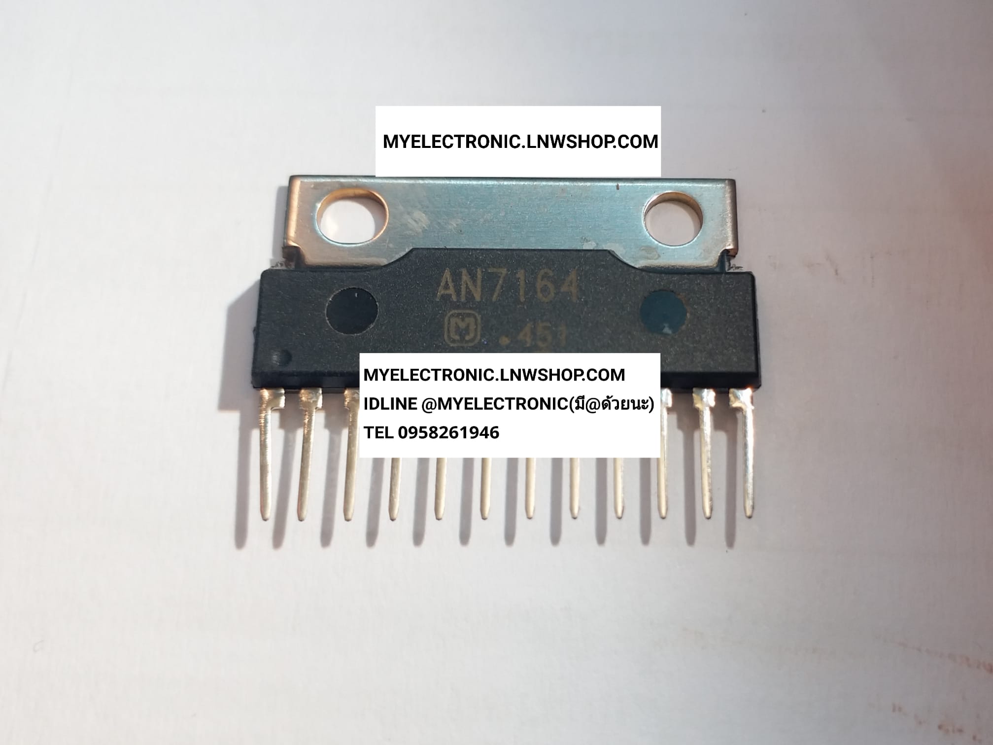 ขาย , AN7164 , ยี่ห้อ , มัสุชิต้า , MATSUSHITA , ตัวถัง , SIL- 12 , IC , ไอซี , ราคา , ตัวละ , . . , หน่วย ม บาท