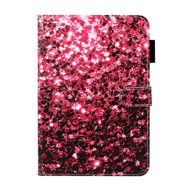 เคส Samsung Galaxy Tab A 8.0 (2019) SM-T290 SM-T295 SM-T297 #เคสฝาพับพิมพ์ลายหนัง PU พร้อมที่เก็บการ์ด Pattern Printing PU Leather Tablet Stand Case with Card Storage